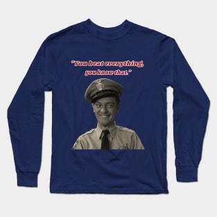 Barney Fife , The Andy Griffith Show, Mayberry, don knotts, Long Sleeve T-Shirt